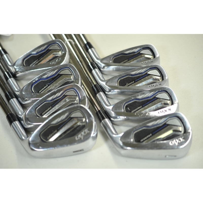 XXIO Forged 2017 4-PW,AW Iron Set Regular Flex Right Recoil F3 Graphite # 187309