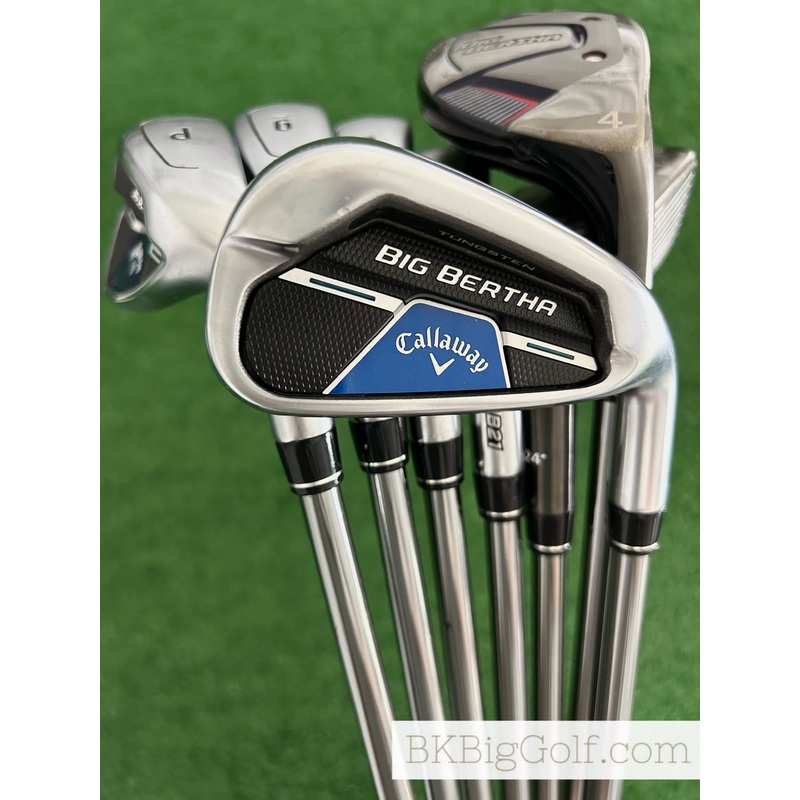Callaway Big Bertha B21 Hybrid Iron Set 4h-P / RCH 65 A Flex Senior Graphite