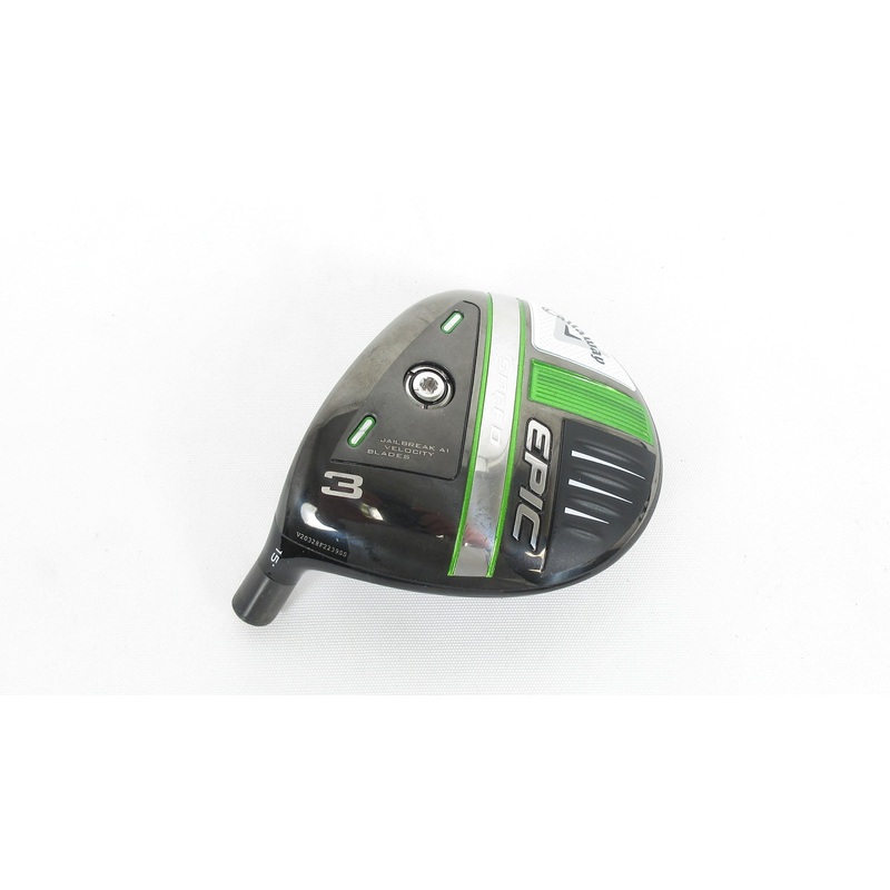 Nice! Left Handed Callaway 21′ Epic Speed 15* 3 Wood – Head Only – 305940