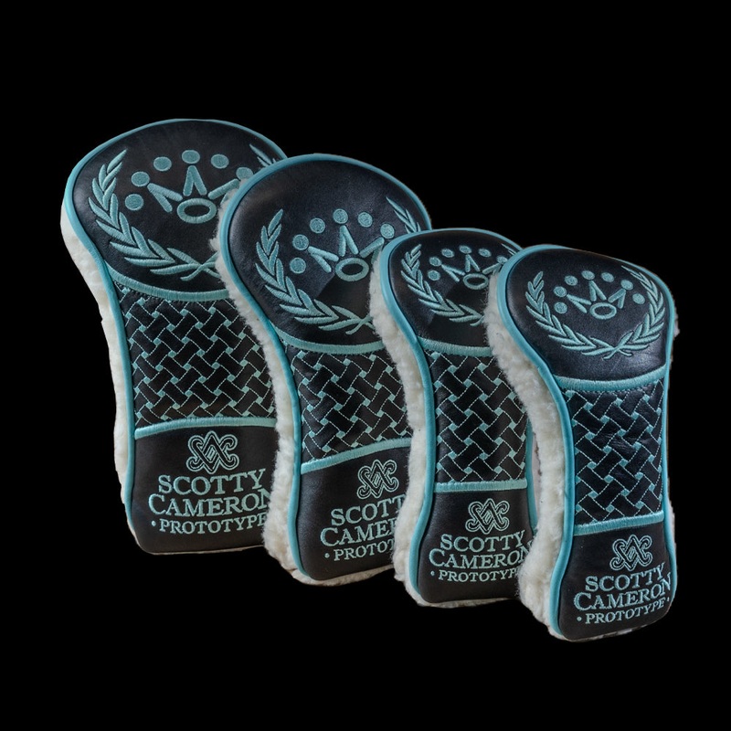 Scotty Cameron Blue/Black Prototype Cover Set (4PC)
