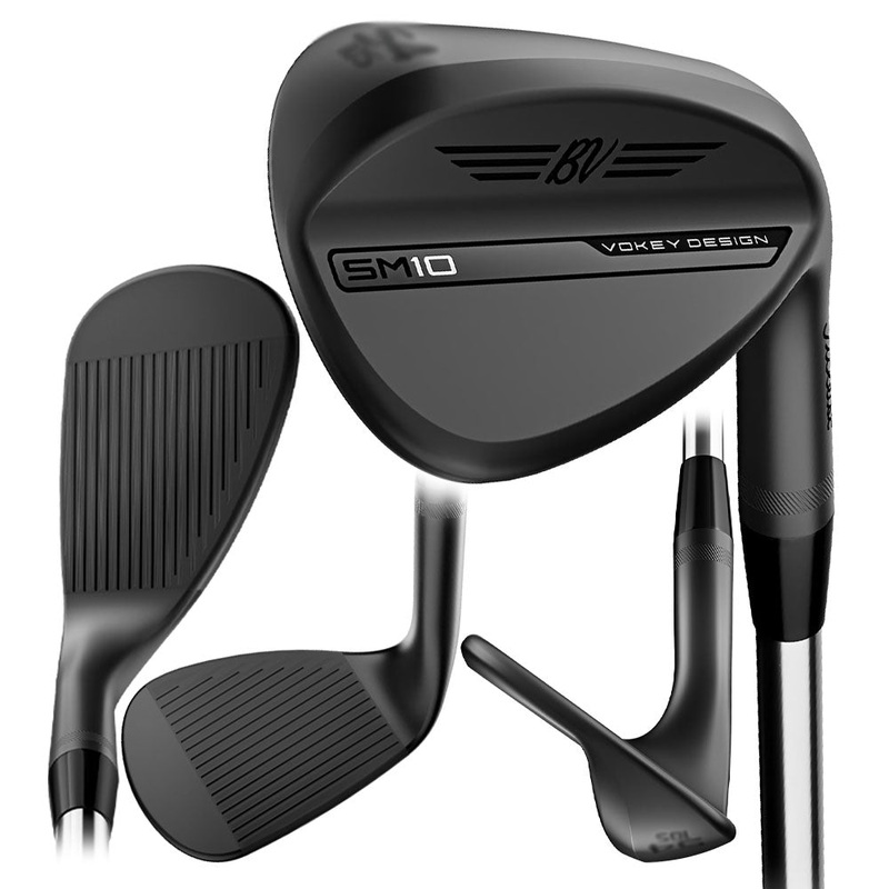 Titleist SM10 Vokey Jet Black Wedge – 24 Men