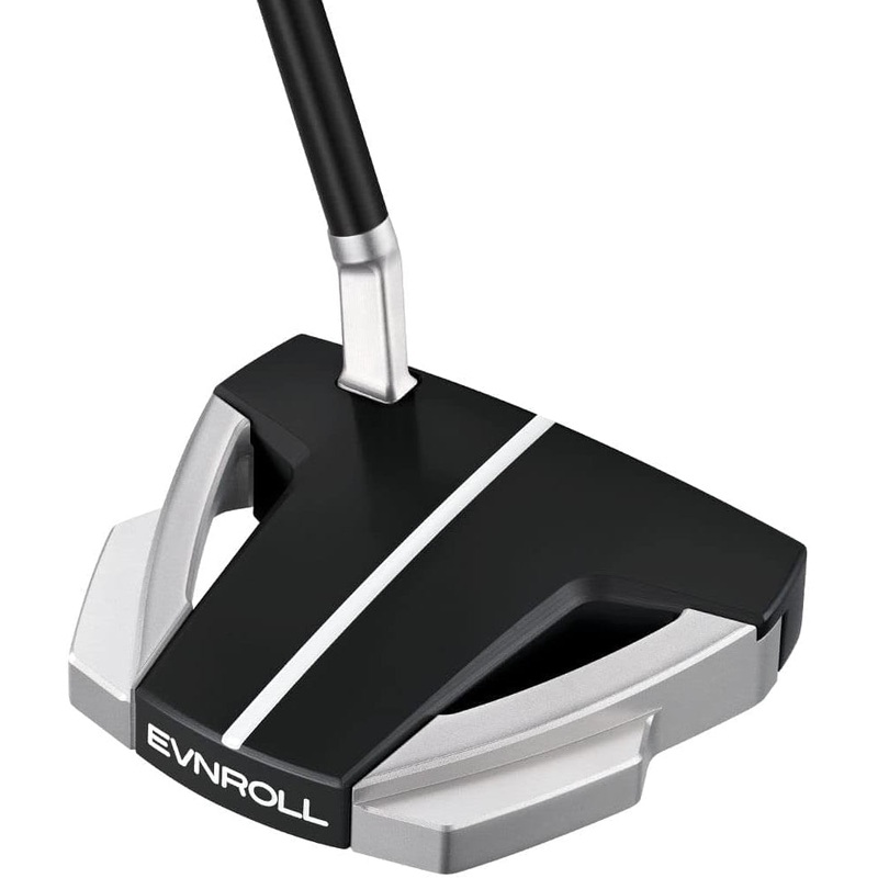 Evnroll EV12 Black Short Slant High MOI Mallet Putter 35″ Right Hand TourTac Grip