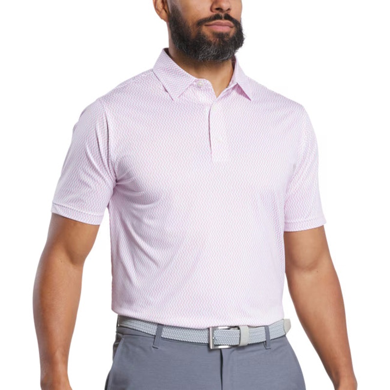 FootJoy Men’s Wiggle Lisle Golf Polo