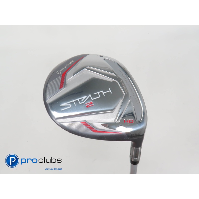Ladies TaylorMade Stealth 2 HD 19* 5 Wood – Ascent 45g Ladies Flex – 386450
