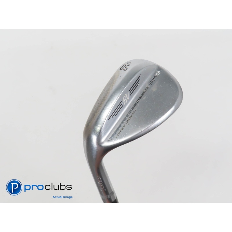 Left Handed Titleist Vokey SM9 Tour Chrome S-Grind 58*(10*) Wedge – Stiff 398240