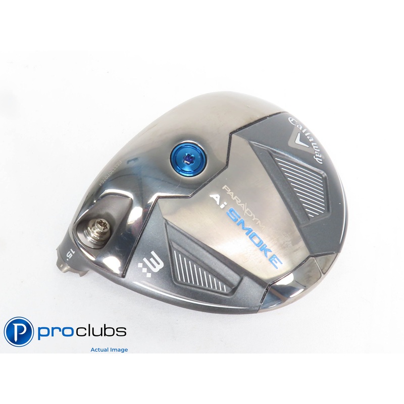 Mint! Left Handed Callaway PARADYM Ai Smoke Triple Diamond 15* 3 Wood – 430609