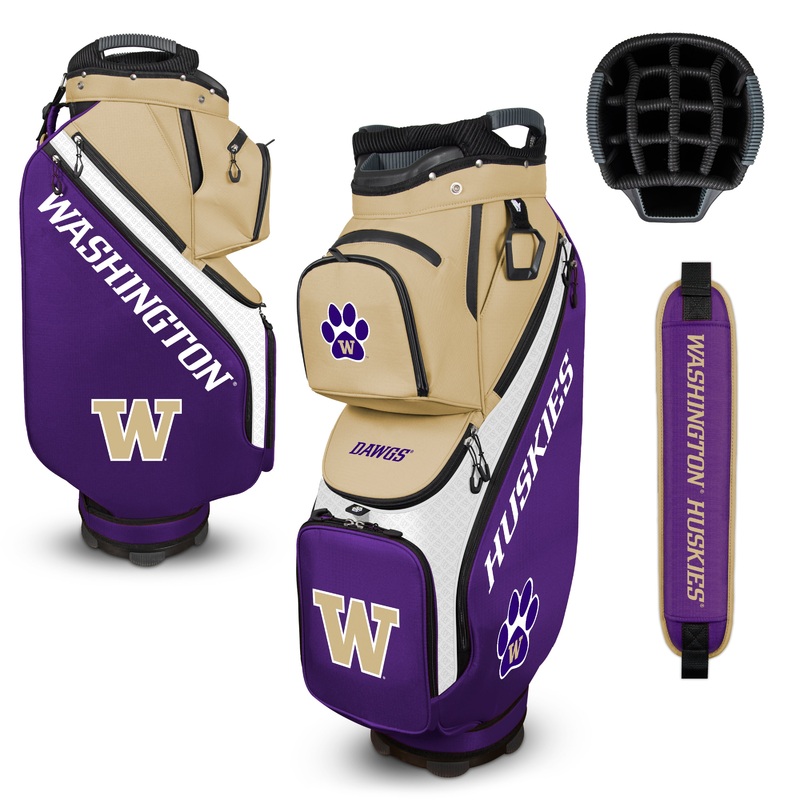 NCAA Team Effort Clubhouse Cooler Washington Huskies Cart Bag
