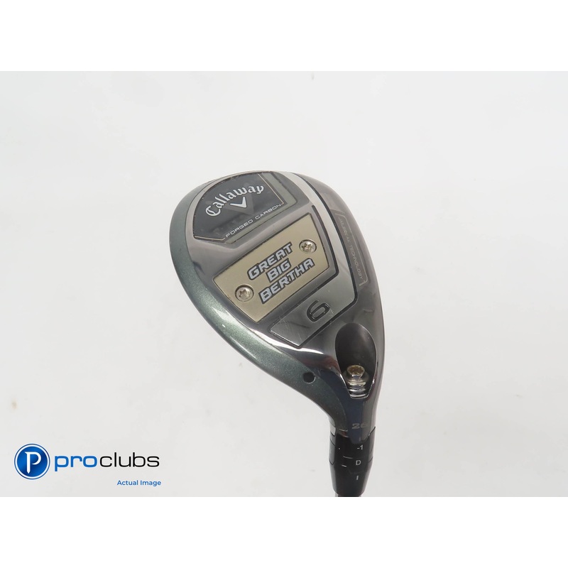 Nice! Callaway 23′ Great Big Bertha 26* 6 Hybrid – Helium 60i F2 Senior – 395361