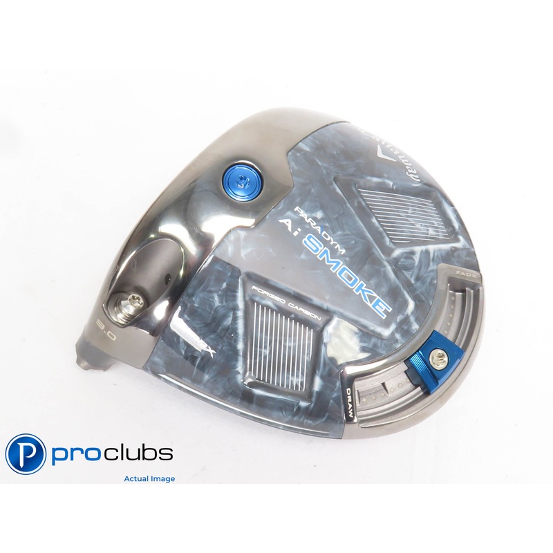 Nice Left Handed Callaway Paradym Ai Smoke Max 9* Driver HEAD ONLY 430112