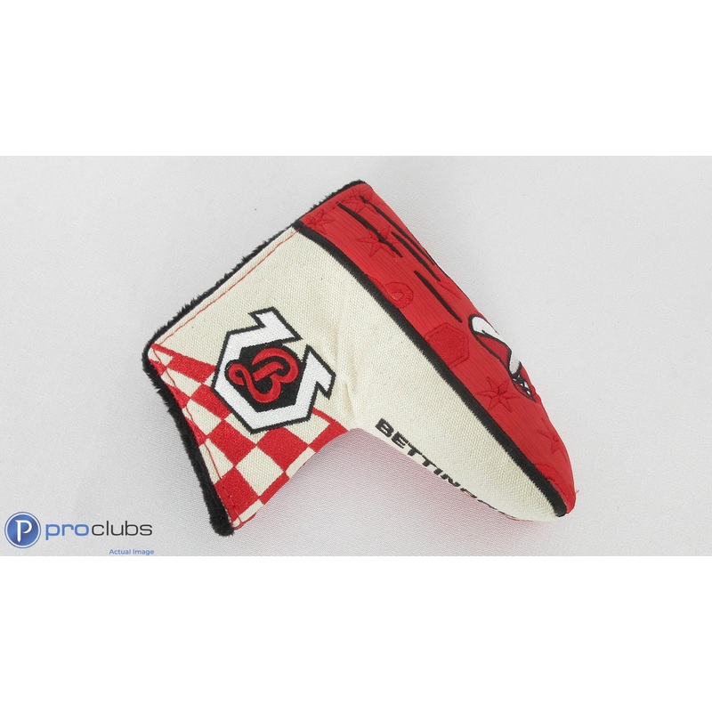 RARE! Bettinardi Derby Day Blade Putter Headcover – 375459