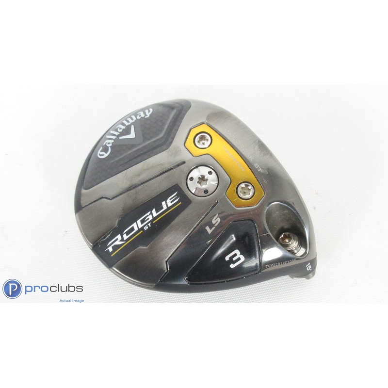 Tour Issue! Callaway Rogue ST LS 15* – 3 Wood – Head Only – R/H 363493