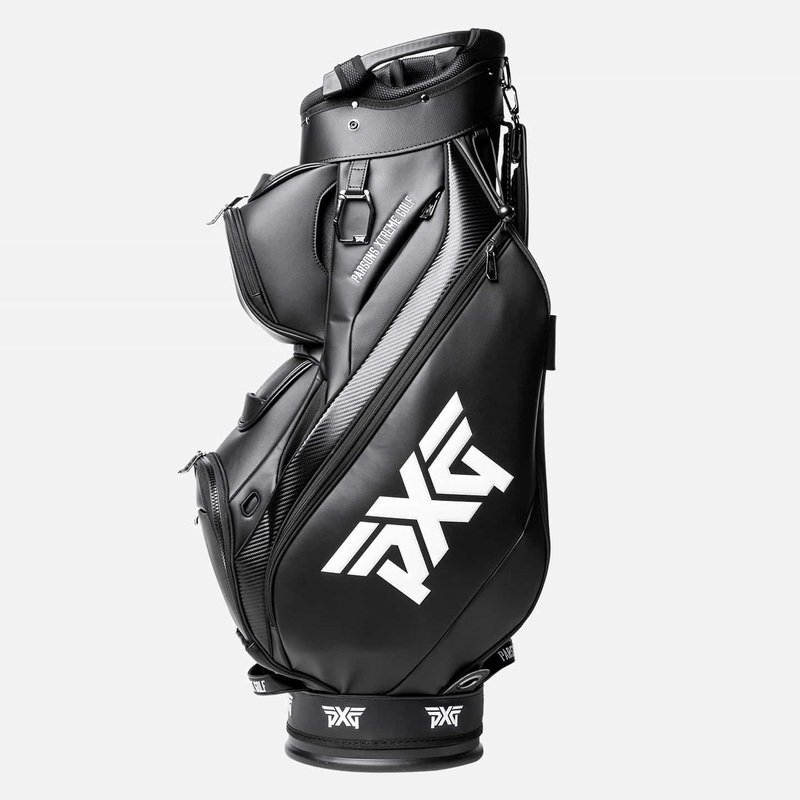 2023 PXG Deluxe Cart Bag – Black Black