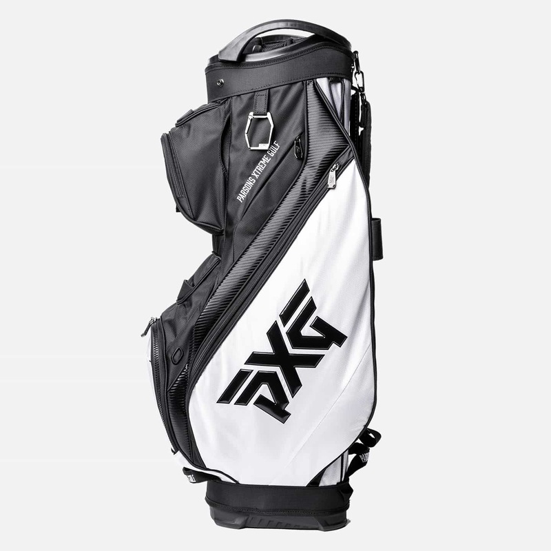 2023 PXG Lightweight Cart Bag – White/Black White