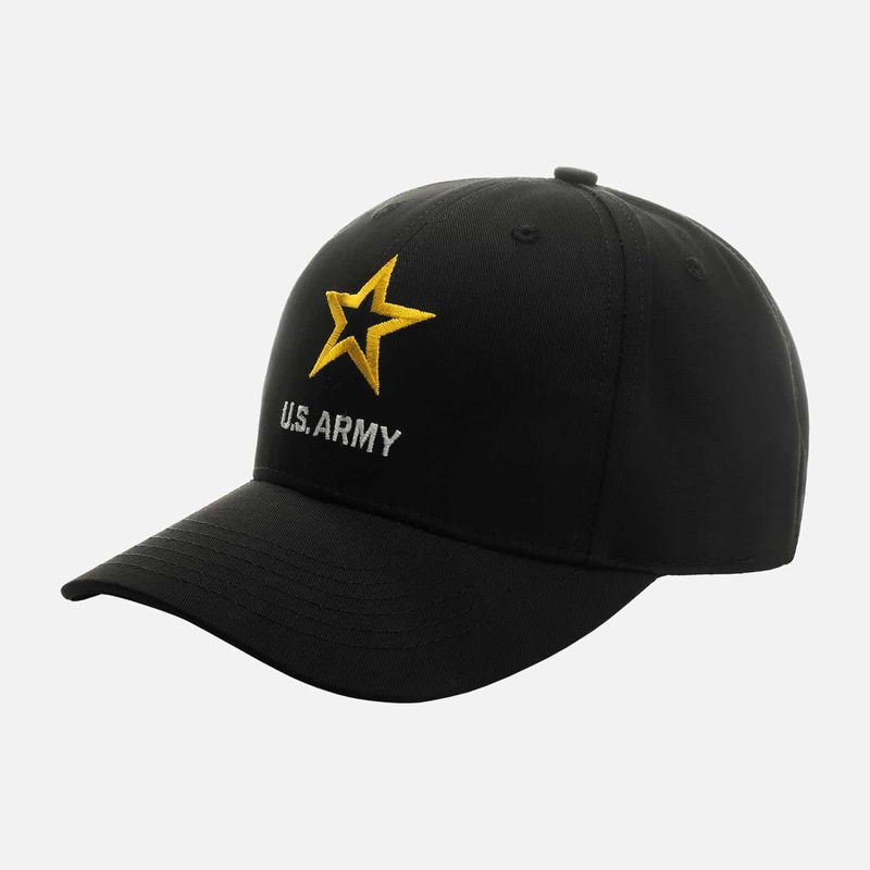 Army Structured Cap – One Size Black One Size