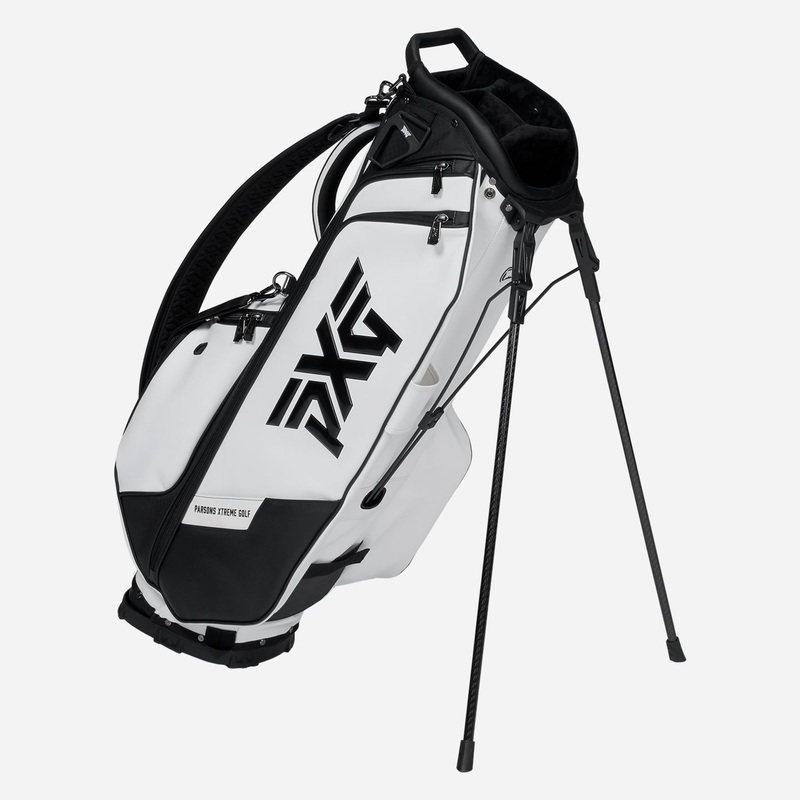 Deluxe Carry Stand Bag White/Black