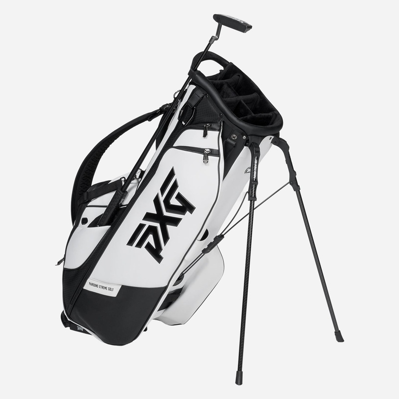 Deluxe Hybrid Stand Bag White/Black