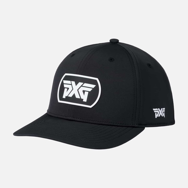 Dog Tag 6-Panel Low Crown Snapback Cap Black/White One Size