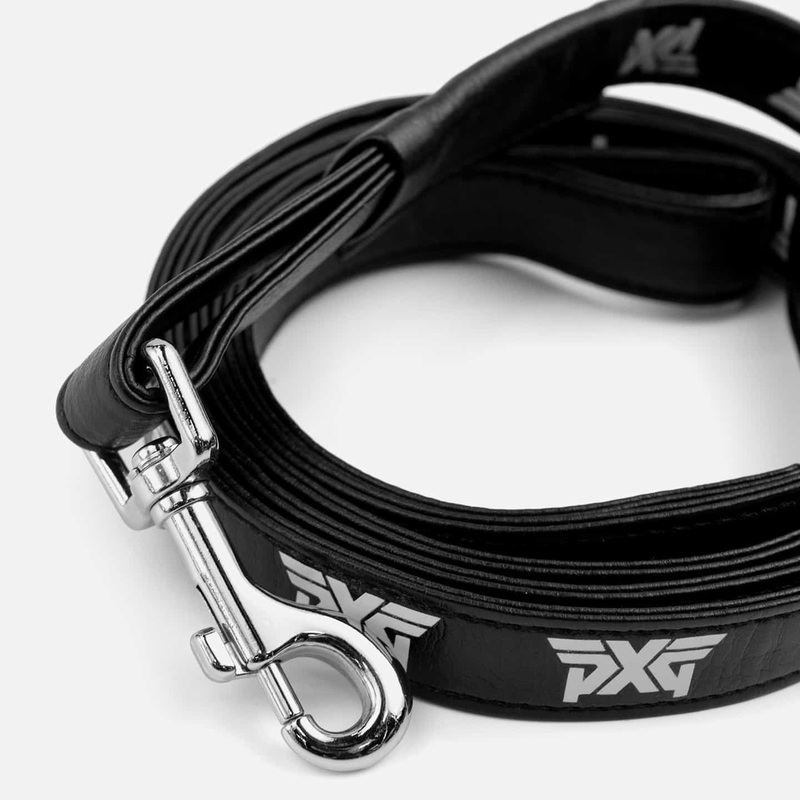 Eco Leather Pet Leash Black