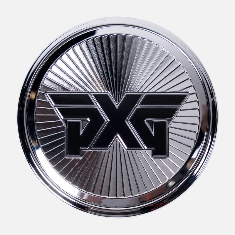 Milled Starburst Ball Marker Chrome