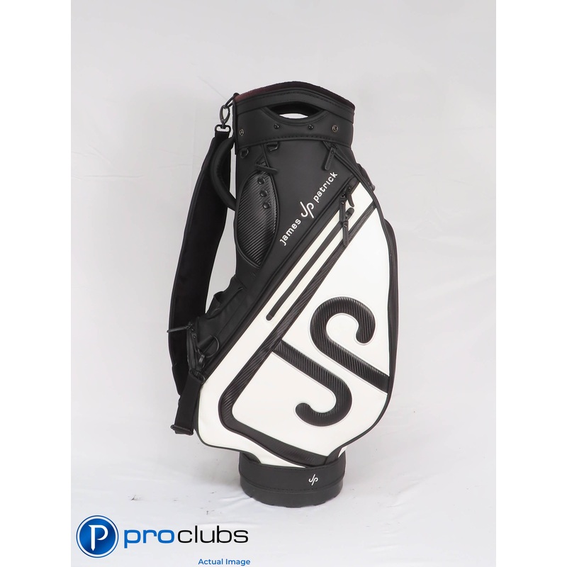 Nice JAMES PATRICK Staff Golf Bag – Black/White 444605