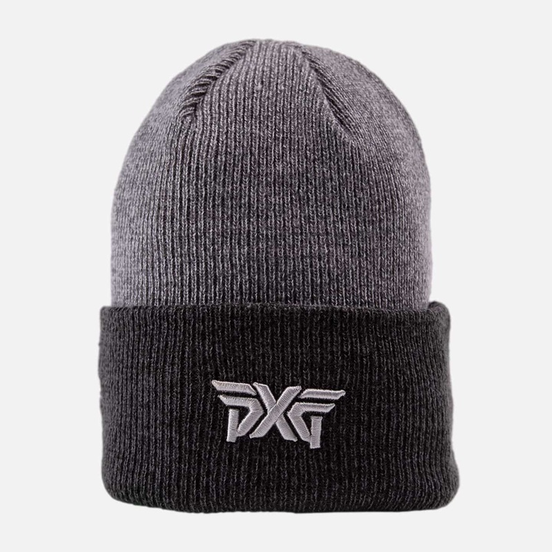 PXG Minimalist Cuff Beanie- Heather Grey Heather Grey One Size