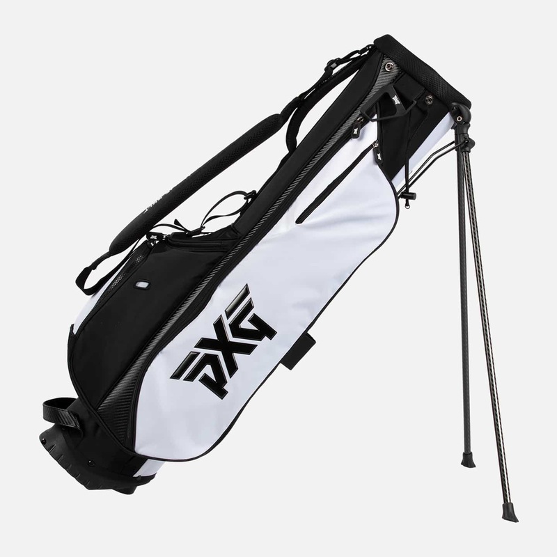 PXG Sunday Stand Bag – Black/White White