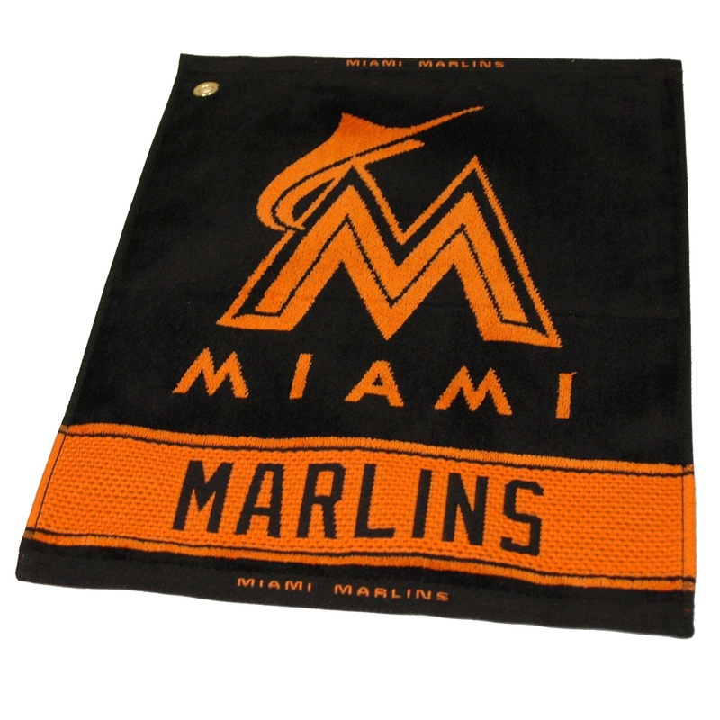 Team Golf Miami Marlins Golf Towels