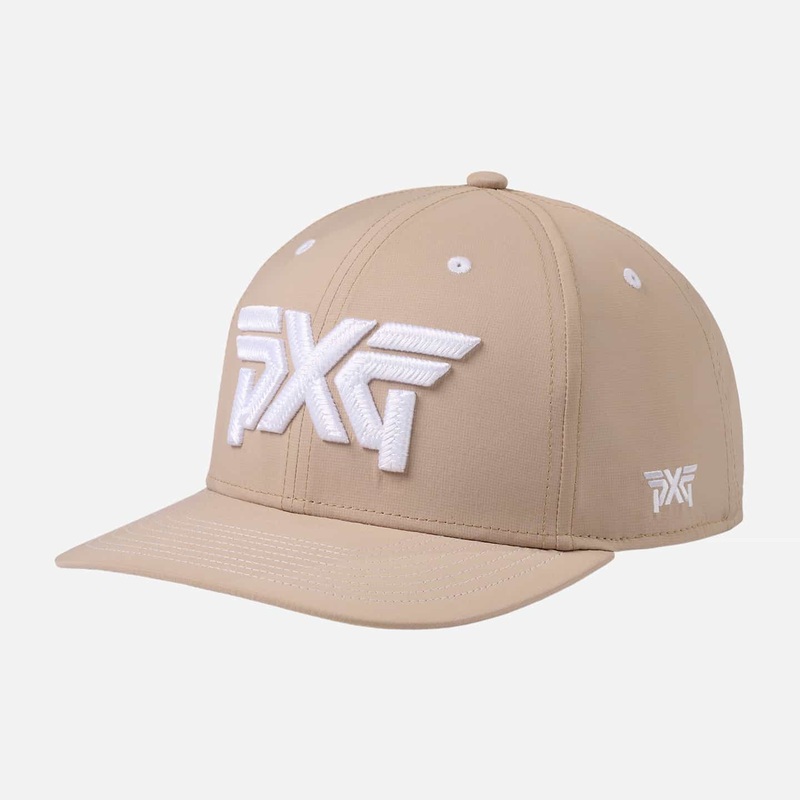 6 Panel Structured Low Crown Snapback – Warm Sand – One Size Warm Sand One Size