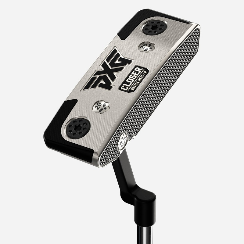 Custom Battle Ready II Closer Putter – Platinum