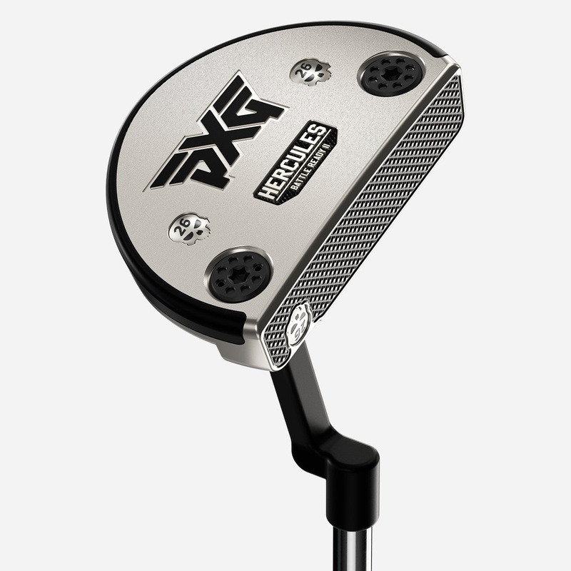 Custom Battle Ready II Hercules Putter – Platinum
