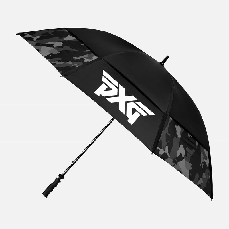 Dual Canopy Umbrella Fairway Camo Black
