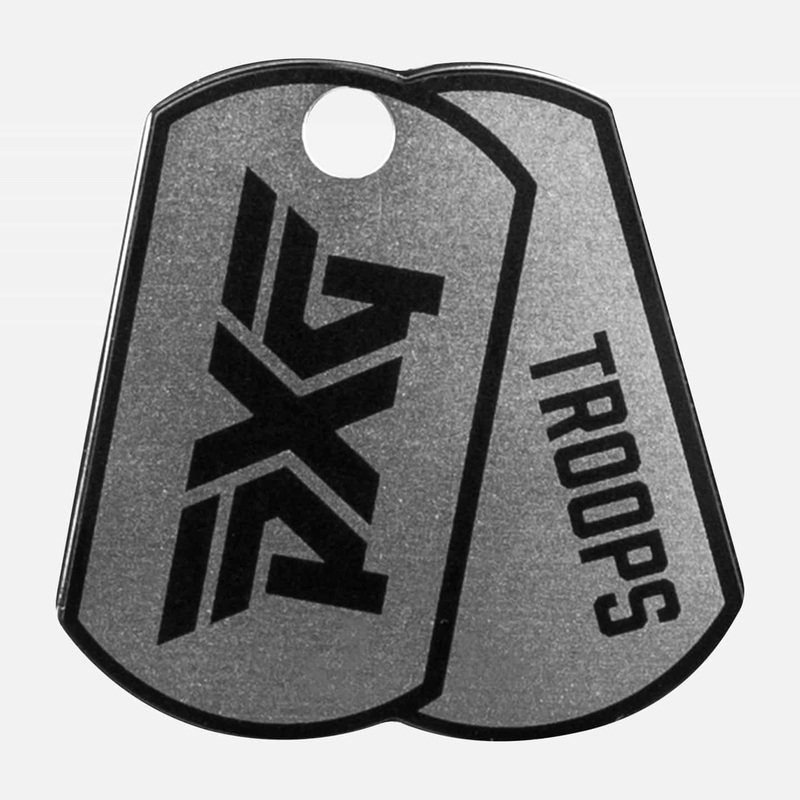 Troops Dog Tag Ball Marker Black