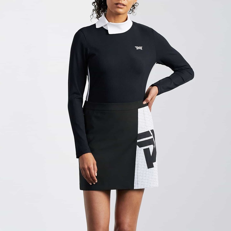 Women’s Big Logo Pleated Skirt Black X-Small