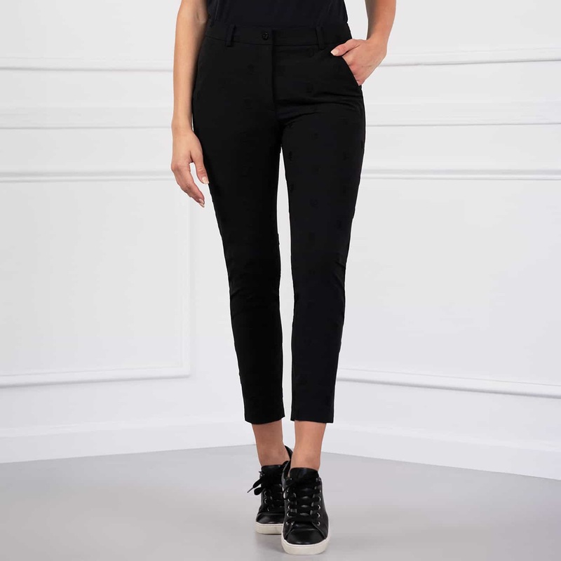 Women’s Cropped Darkness Pants Black 2X-Small
