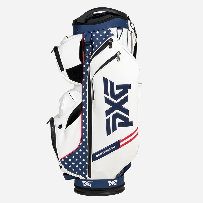 2025 Stars & Stripes Cart Bag Red/White/Blue