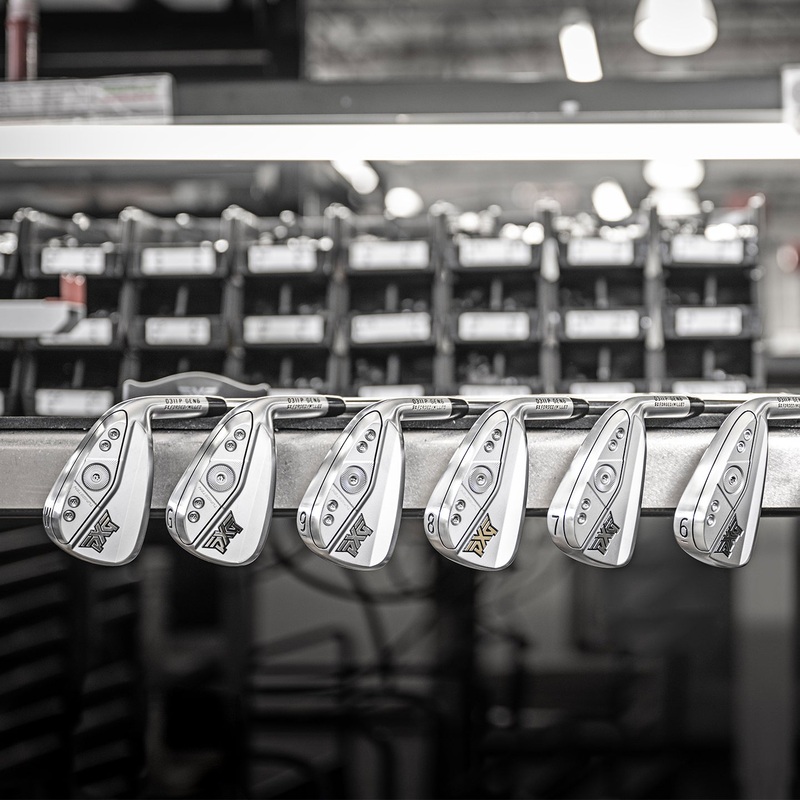 Pre-Built GEN6 0311P Iron Set – Right-Handed – Double Chrome Steel Regular 4-PW, GW
